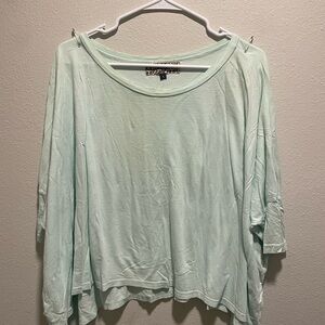 Light Green Women's Blouse